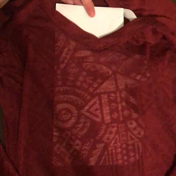 Red Aztec shirt - Picture 2 of 2